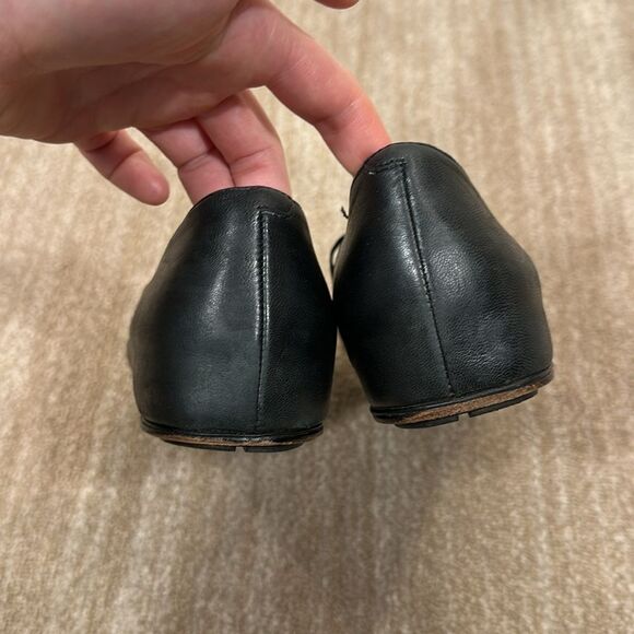 L’Amour Des Pieds Caiden Leather Ballet Flats Shoes Black Women Size 10M - Picture 4 of 11
